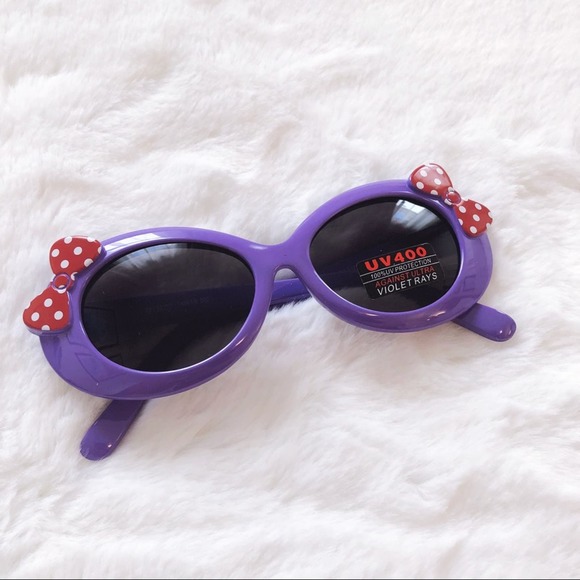 Stylens Other - Everly Purple Toddler Girl Fashion Bow Sunglasses